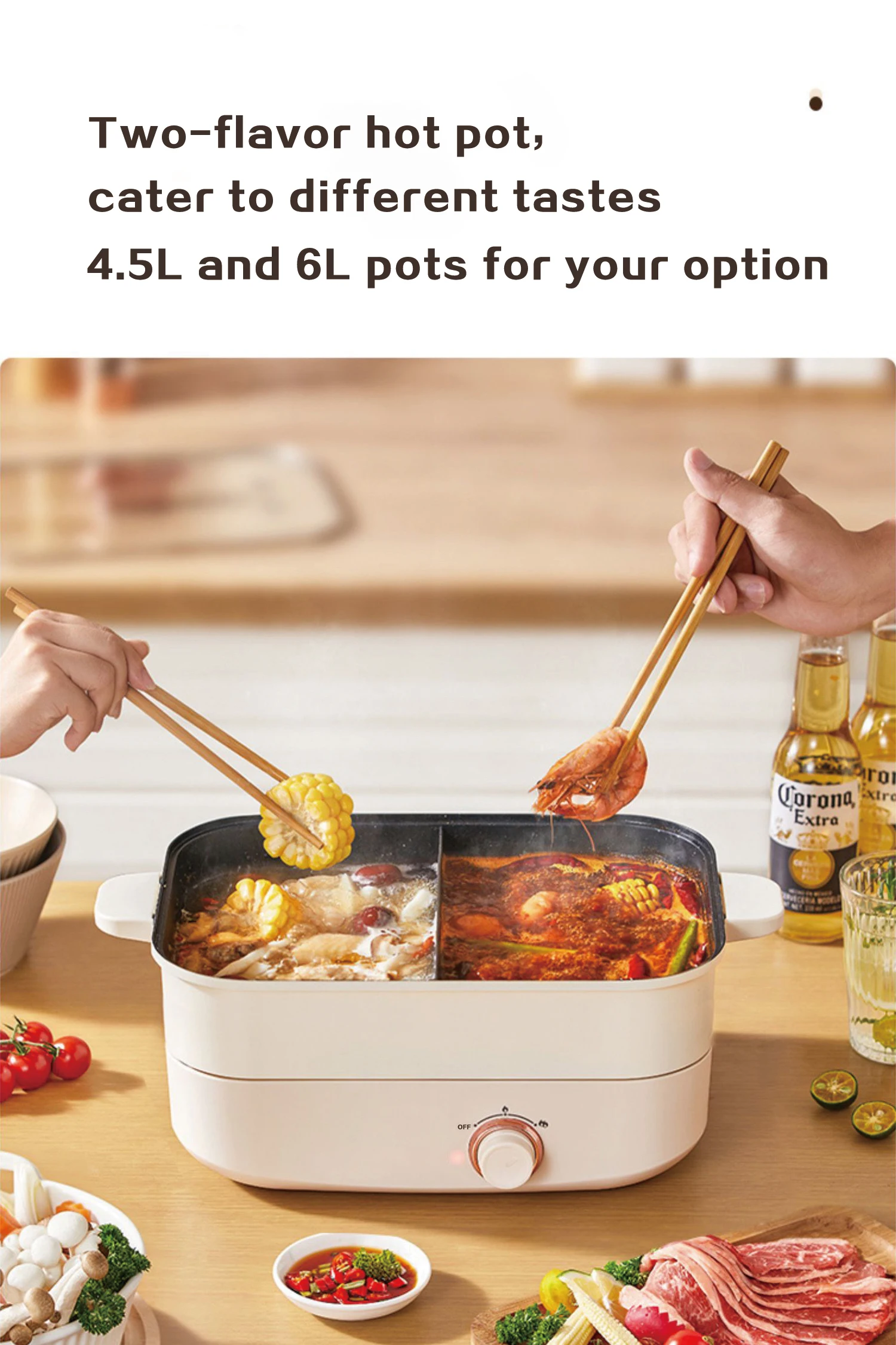 High Quality And Low Price Electric Multi-Cooker Detachable Inner Pot