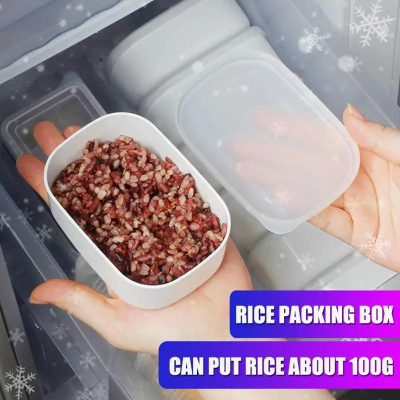 1/3/5/7PCS Kitchen Storage Refrigerator Food Storage Outdoor camping Fresh Box Containers Kitchen Storage Food Sealed Kitchen