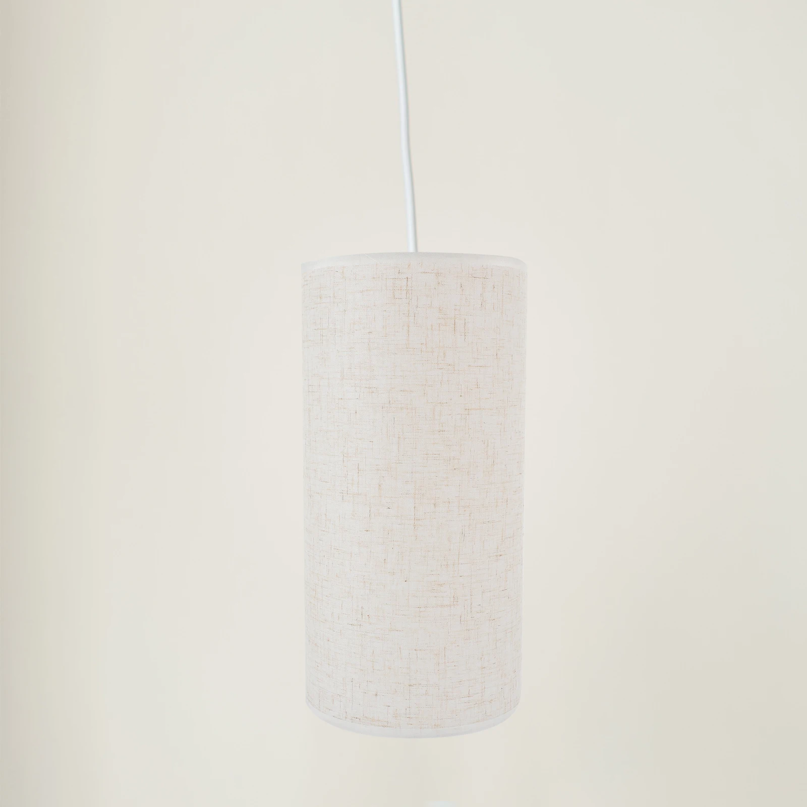 

Round Drum Linen Lampshade Replacement For Wall Floor Desk Lamps Vintage Cloth Light Cover Iron Frame Durable E27 Socket