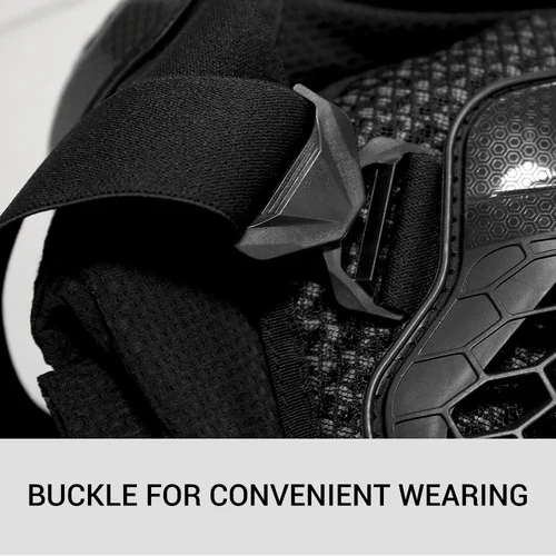 Imagen 2 del producto Armadura corporal para motocicleta, conjunto completo de Protector de pecho y espalda, pantalones protectores de rodilla, diseño de flujo de aire, equipo ligero Unisex para Motocross