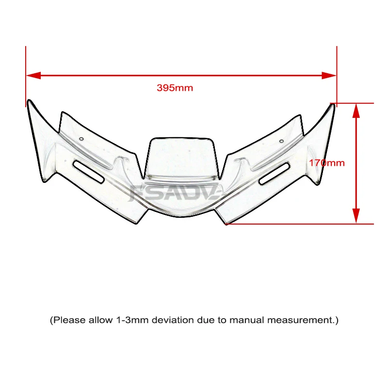 Für Yamaha YZF-R15 YZF R15 V4 R15M 2021-2023 Motorrad Front Verkleidung Winglets Aerodynamische Flügel Shell Abdeckung Schutz guards