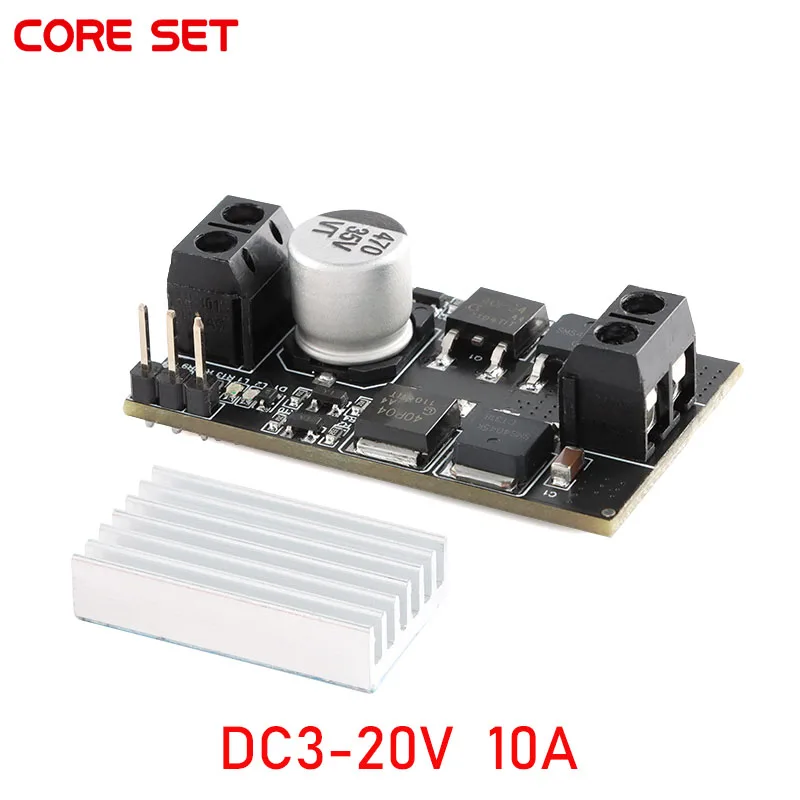 

10A high-power DC motor drive module with forward and reverse PWM speed regulation, wide voltage and high current MC10