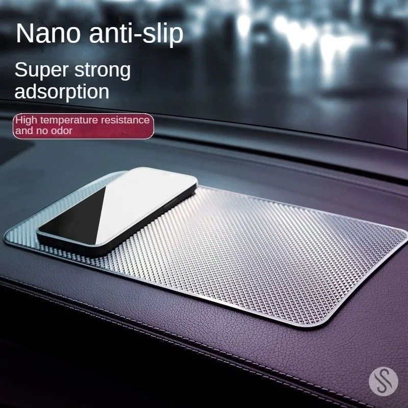 Anti Slip Pads for Cars Mobile Phone Accessories Silicone High Temperature Resistant Instruments Built-in Mats for Cars