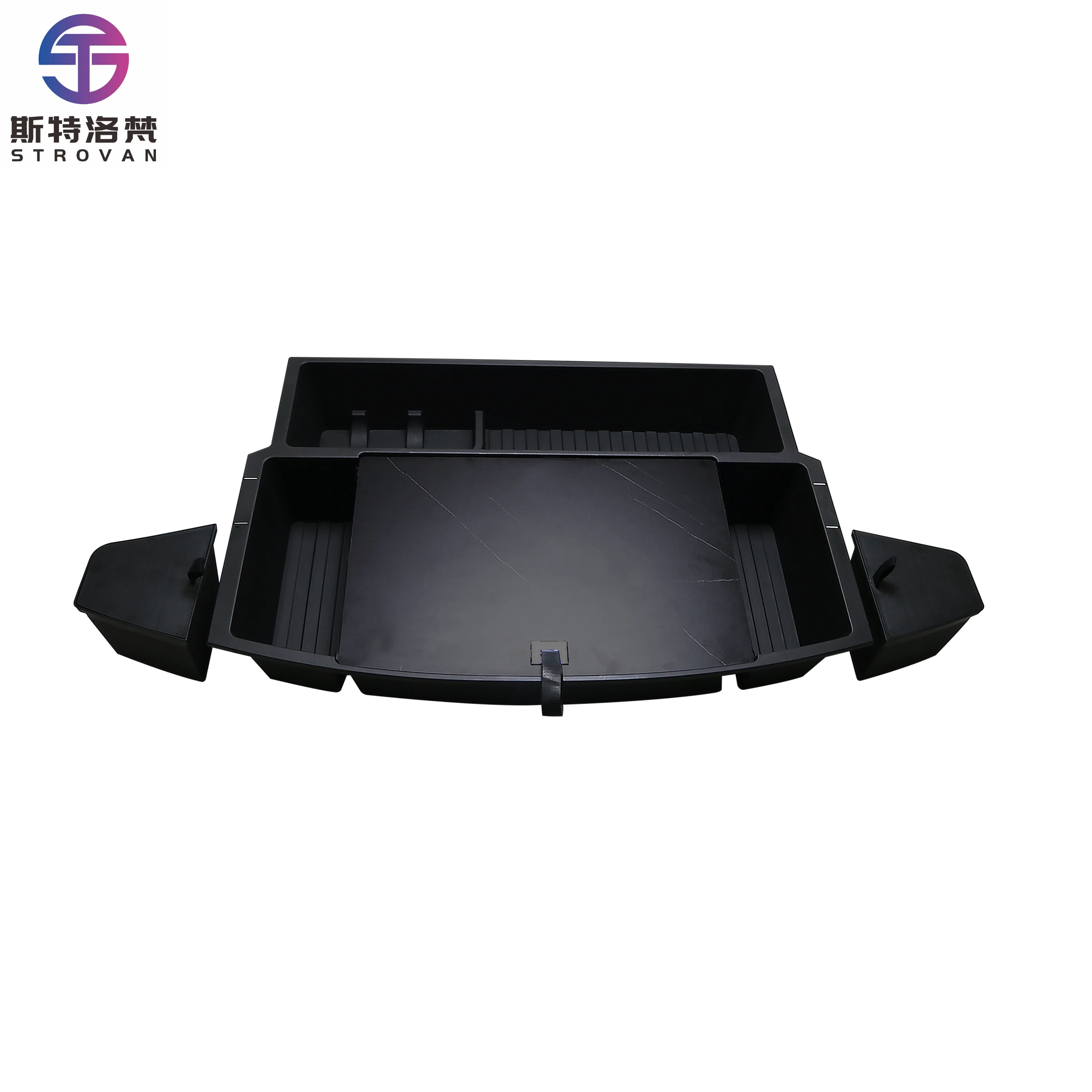 

Deren High QualityCar Accessories Parts Front Trunk Organizer Box with Side Box, Table Board and Table Legs for BYDS Yuan up 24