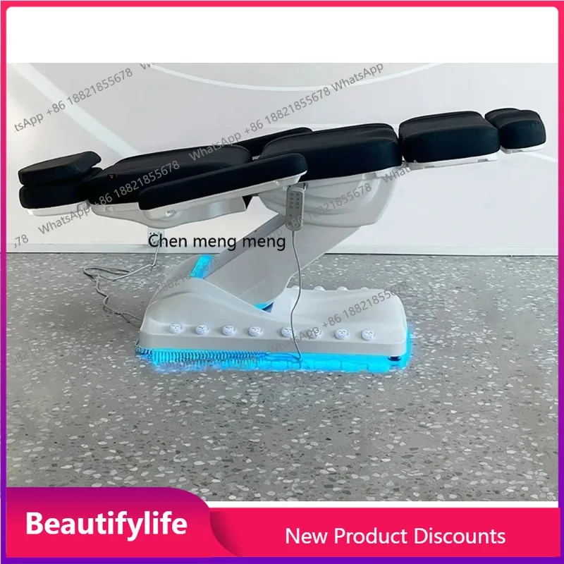 A17 4 motors Upgraded Foot Control and Remote Electric Universal Massage Bed