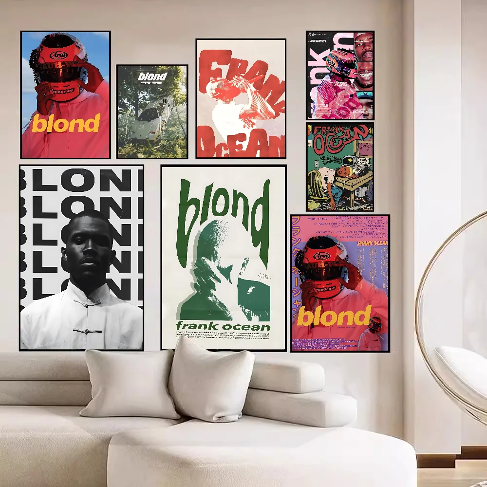 فرانك المحيط الأشقر الكلاسيكية أنيمي المشارك يتوهم الجدار ملصق لغرفة المعيشة زخارف للحانات ديكور الفن ملصقات جدار #3