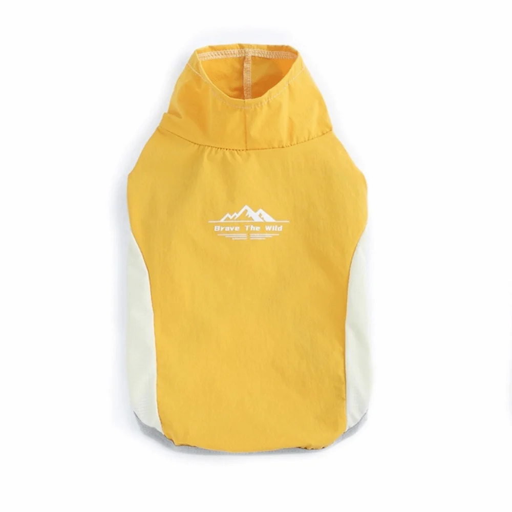 Ice Feeling Fabric Pet Cooling Vest Quick-drying Thin Breathable Dog Sun Protection Vest Cozy Su Dog T-shirt Outdoor Activities