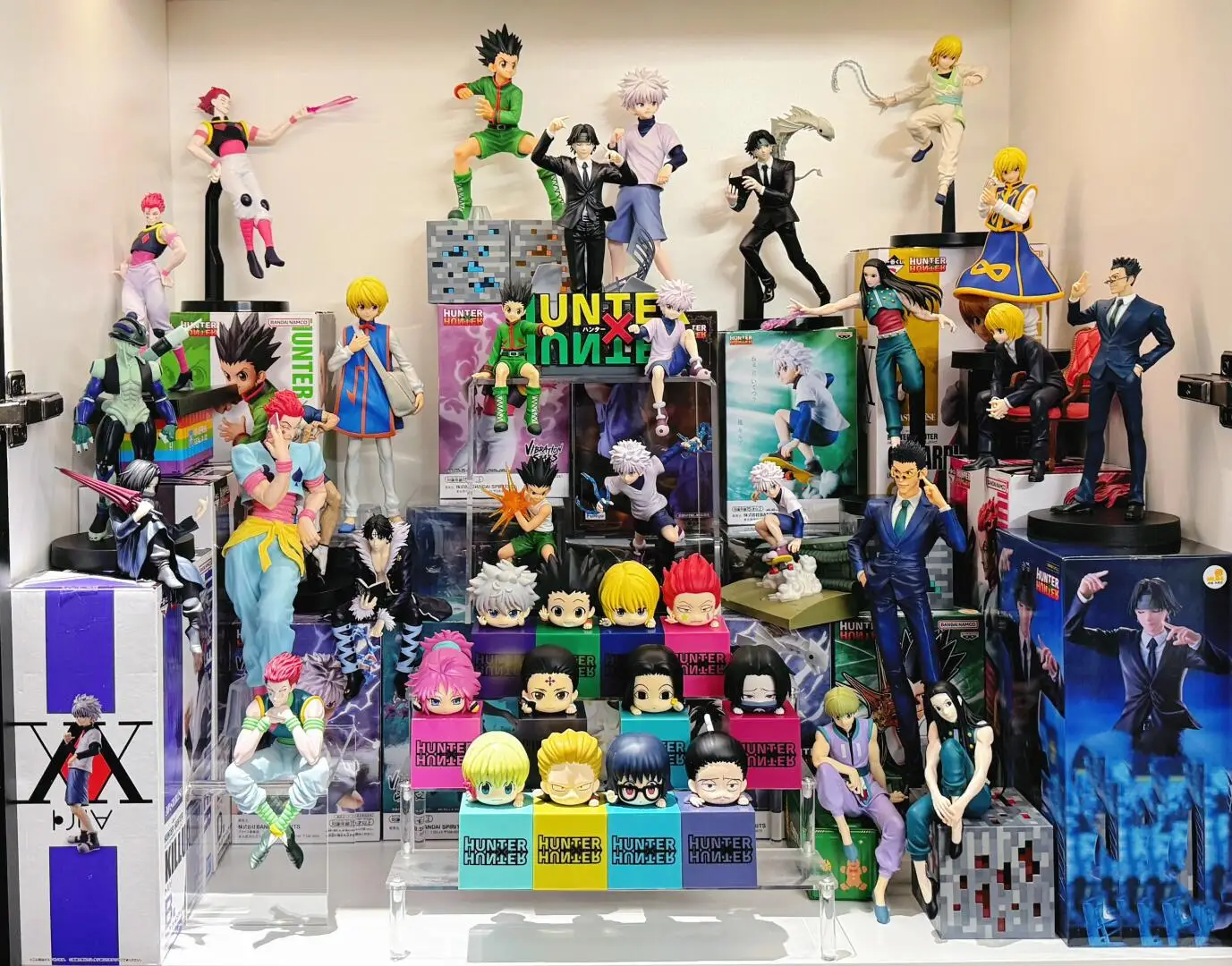 هنتر x هنتر صندوق أعمى صغير لطيف أنيمي الشكل النمط الياباني لعبة غامضة غون كيلوا تحصيل الديكور هدية #4