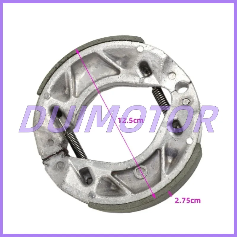 حذاء وسادة الفرامل مع ملصق ، ياماها Jym125/2b/-3abcdefg/-7a/-8/-g/-k Jym250 Ys125 Ys125/Ybe/ybz/ybs #3