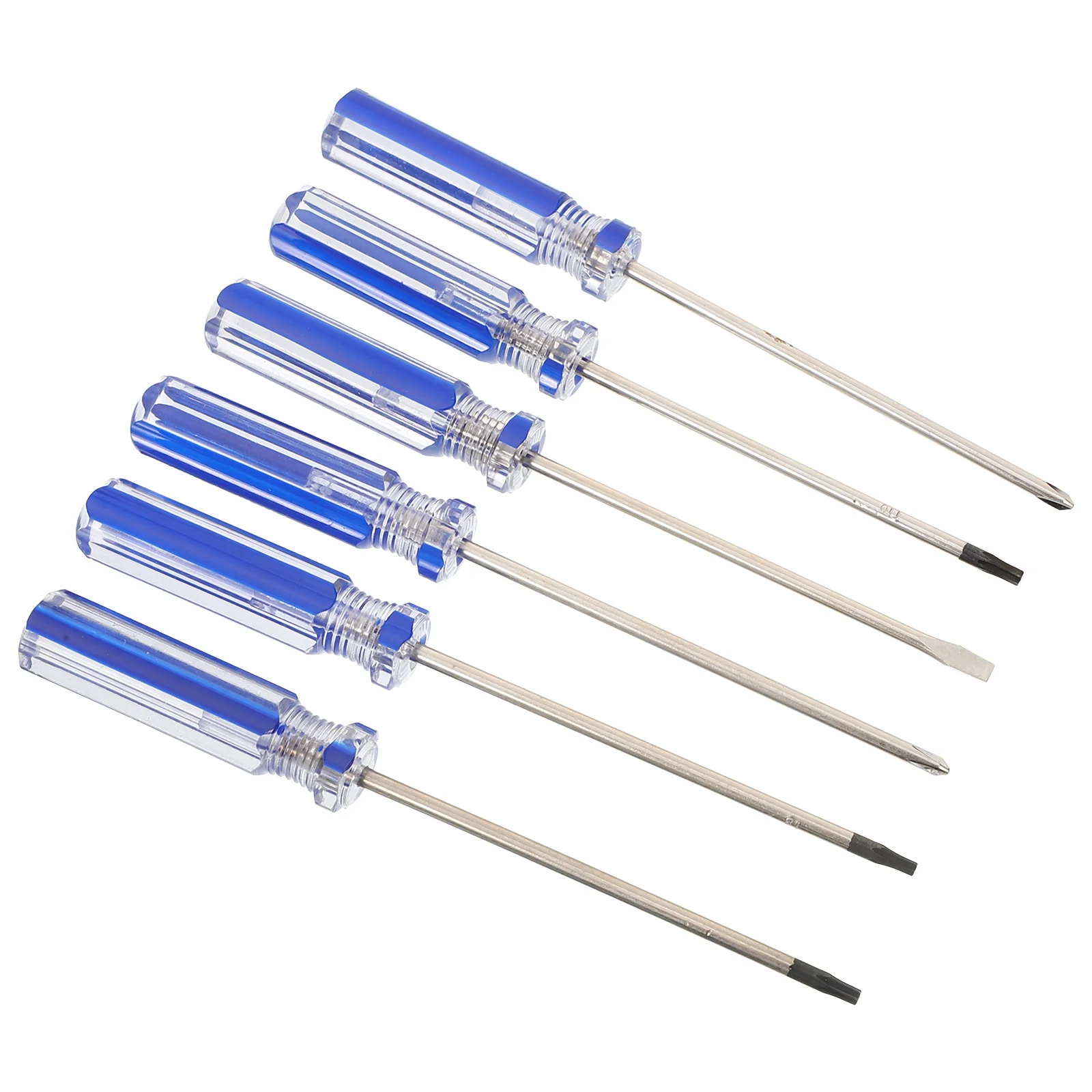 

6Pcs Repair Screwdriver Tool Set Small Hole Tip Precision Screwdriver Kit Compact Portable for DIY Home Fixing