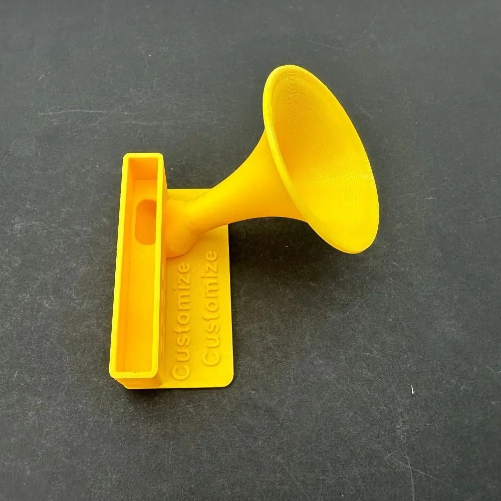 Funny Phone Speaker Holder Creative Plastic Cellphone Sound Booster Anti-slip with Phone Stand Desktop Sound Amplifier