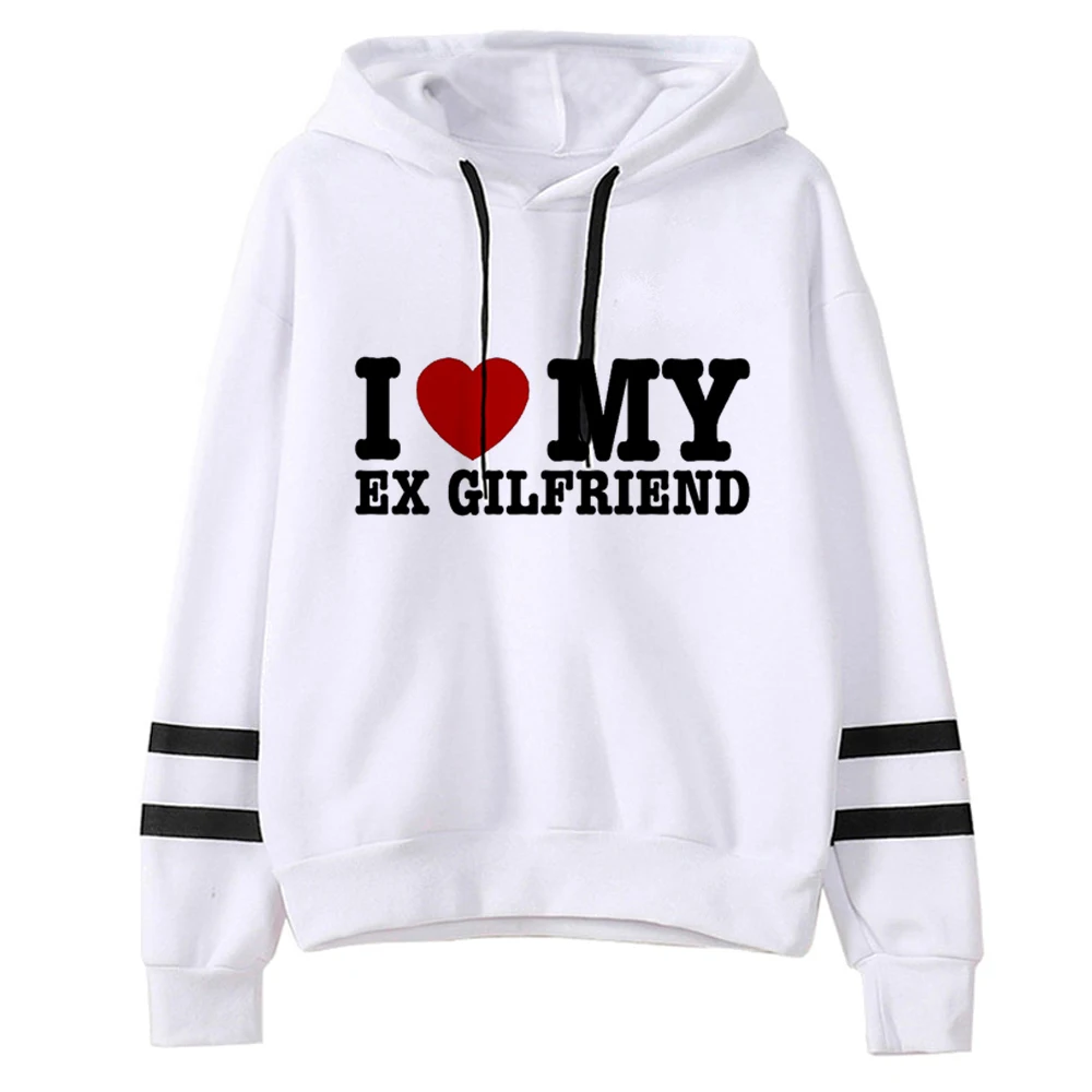 

i Love My Boyfriend Girlfriend hoodies women 90s long sleeve top vintage harajuku clothing Pullover women japanese tracksuit