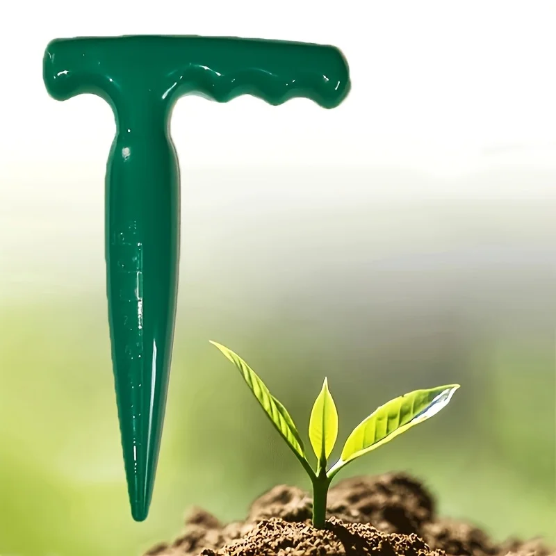1pc Handheld Soil Auger - Suitable for Seedlings and Bulb Planting, Indoor & Outdoor Gardening Tool, Seedling Planting,Easy Grip