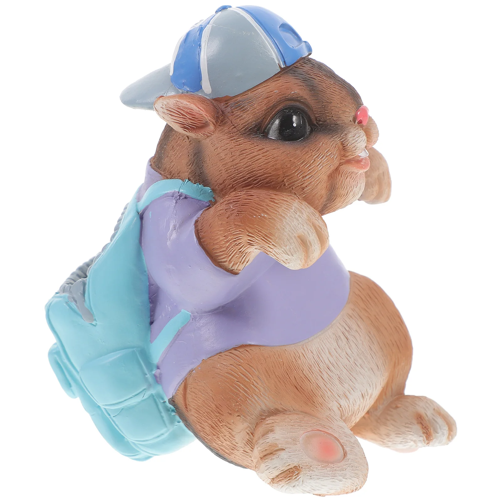 

Creative Resin Squirrel Flower Pot Decoration Cartoon Hanging Statue for Bonsai Planter Garden Outdoor Home Decor