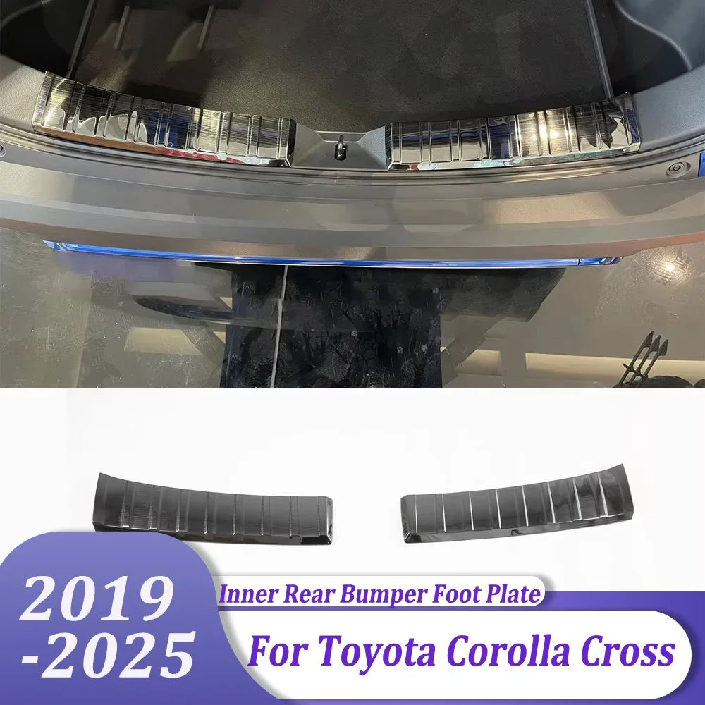 

Автомобильные аксессуары, внутренняя накладка на задний бампер, защитная накладка, накладка на багажник, накладка для Toyota Corolla Cross 2019-2025