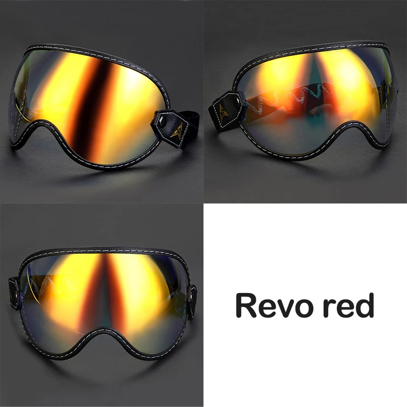 Uniwersalny kask motocyklowy z osłoną bąbelkową osłony na okulary przeciwsłoneczne akcesoria pasują do wszystkich kask półotwarty Vintage Retro z otwartą twarzą
