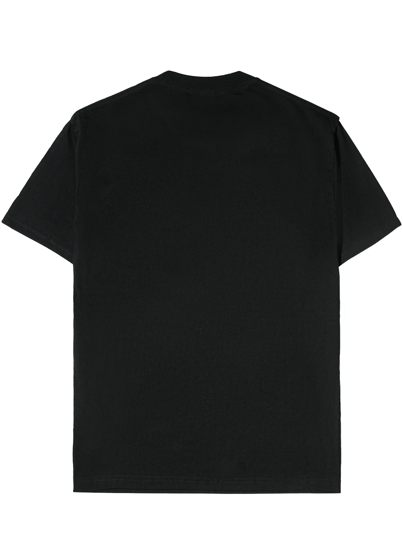 Unisex round neck T-shirt with retro 