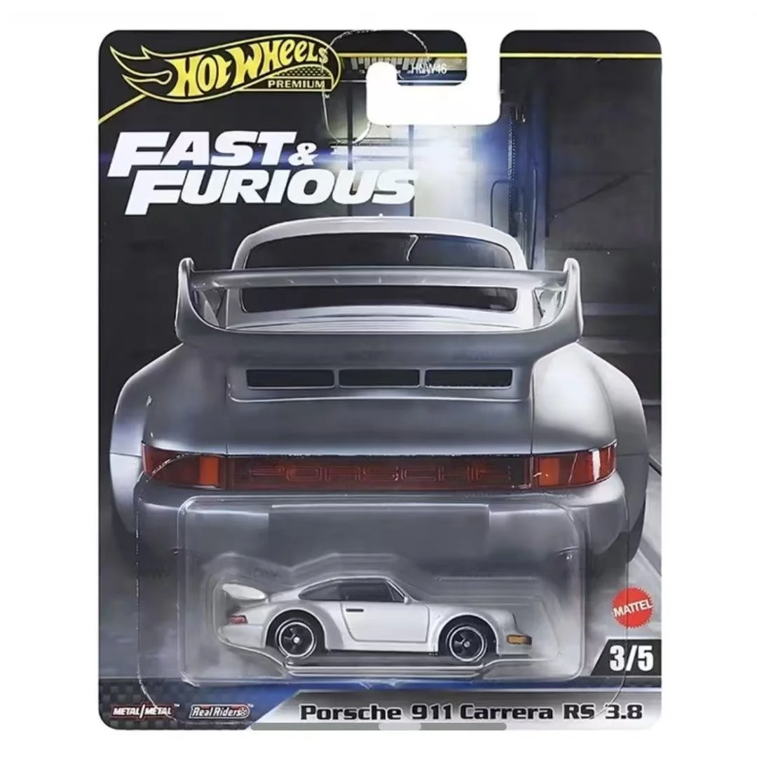 Mattel Hot Wheels 2025 nouveau modèle haute vitesse série rapide et furieuse modèle de voiture en alliage Honda Civic Porsche 911Rs Tpypta Chaser modèle statique cadeau de voiture pour enfants 1/64 Lamborghini cadeau en alliage Miniature