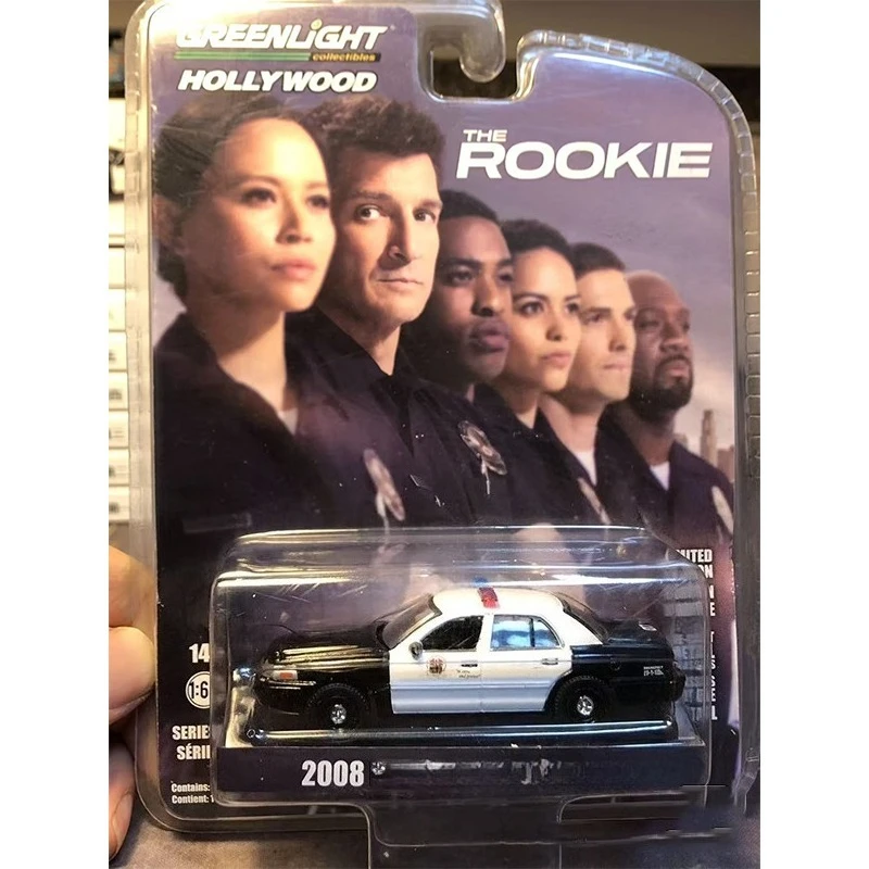 

Специальная серия отслеживания Greenlight 1:64: Полицейская серия секретной службы 2008, коллекция моделей автомобилей из сплава, украшения