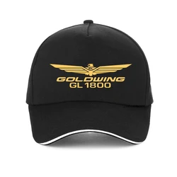 Motocicleta Goldwing masculino Boné de beisebol para impressão de logotipo, respirável, chapéu ciclismo ao ar livre, chapéu snapback ajustável, verão, novo, GL1800