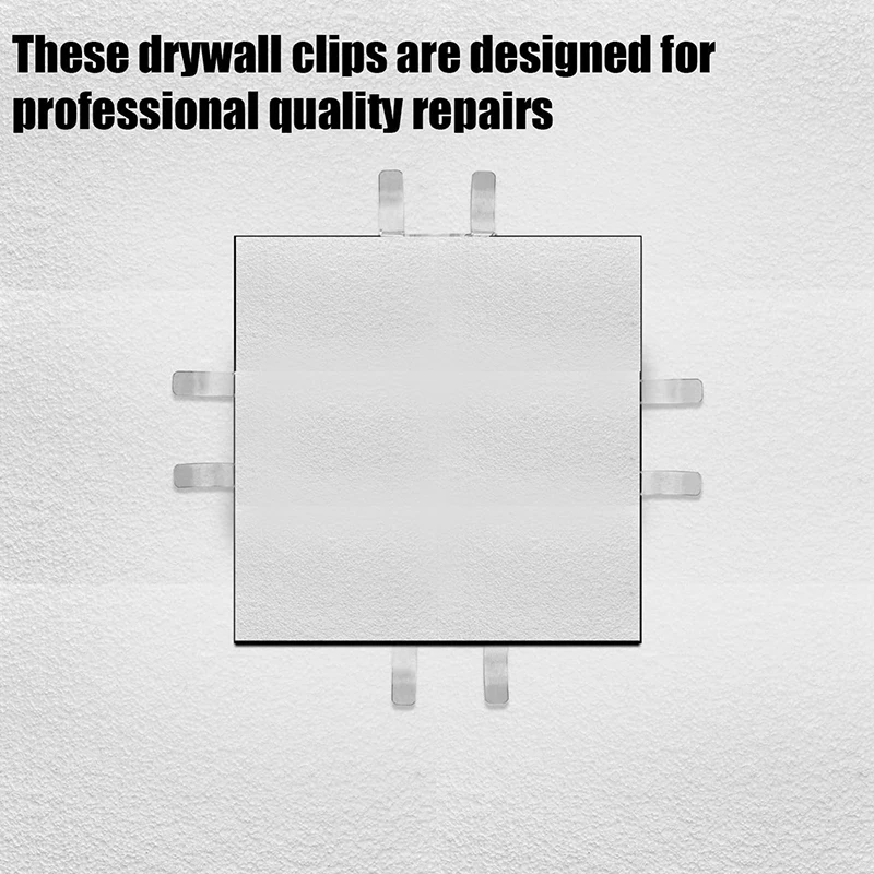 10/20Pcs Heavy-Duty Drywall Repair Clip With Screws Easy Wall Patch Repair Fastener Suitable For 1/2-inch 5/8-inch Thick Drywall
