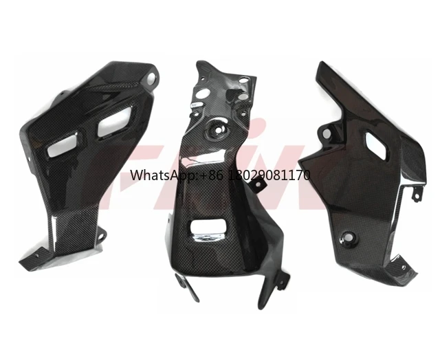 100% supporto per piastra Full Carbon per Ducati Multistrada 1260 2018 +