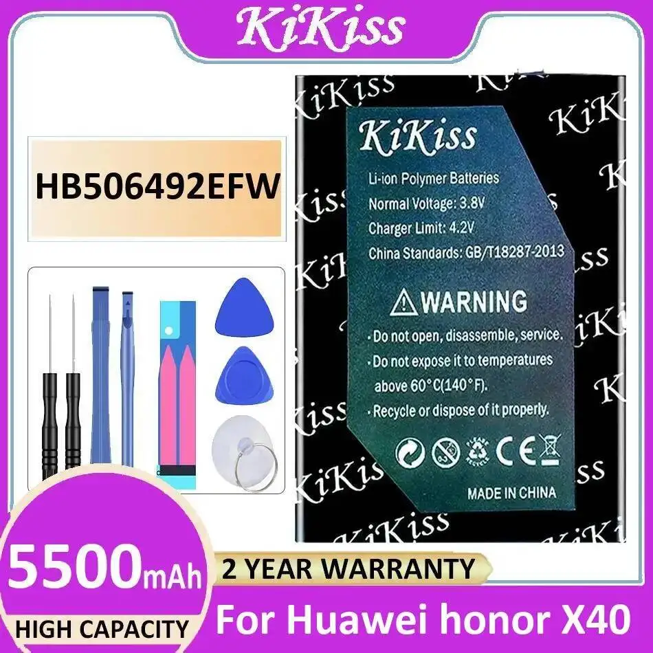 

Аккумулятор для мобильного телефона 5500 мАч HB506492EFW для Huawei Honor X40: надежный источник питания
