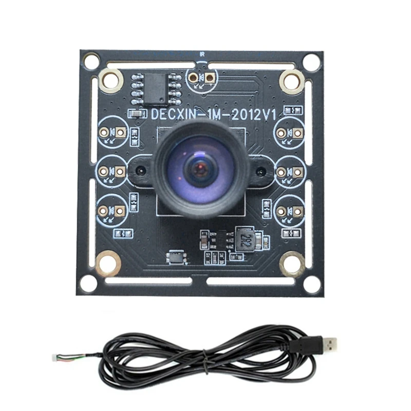 A73E-3PCS 100 Degree Camera Module OV9732 1MP 1280X720 30Fps USB Camera Module Drive Free For Winxp/7/8/10 With1.5M Cable