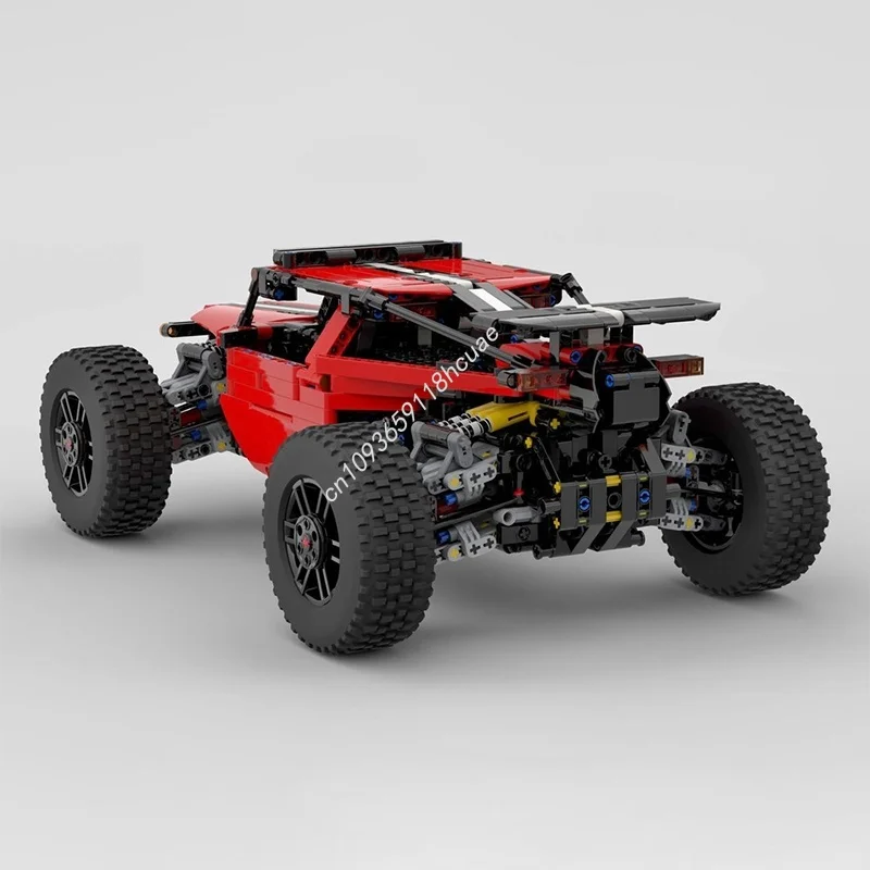 1734 قطعة MOC RC سباق عربات التي تجرها الدواب BuWizz MOD نموذج فني بناء هدايا عيد الميلاد كتل لعبة إبداعية التعليم الطوب الاطفال عيد ميلاد #2