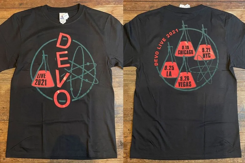 DEVO Live And Tell Tour 2021 T-Shirt