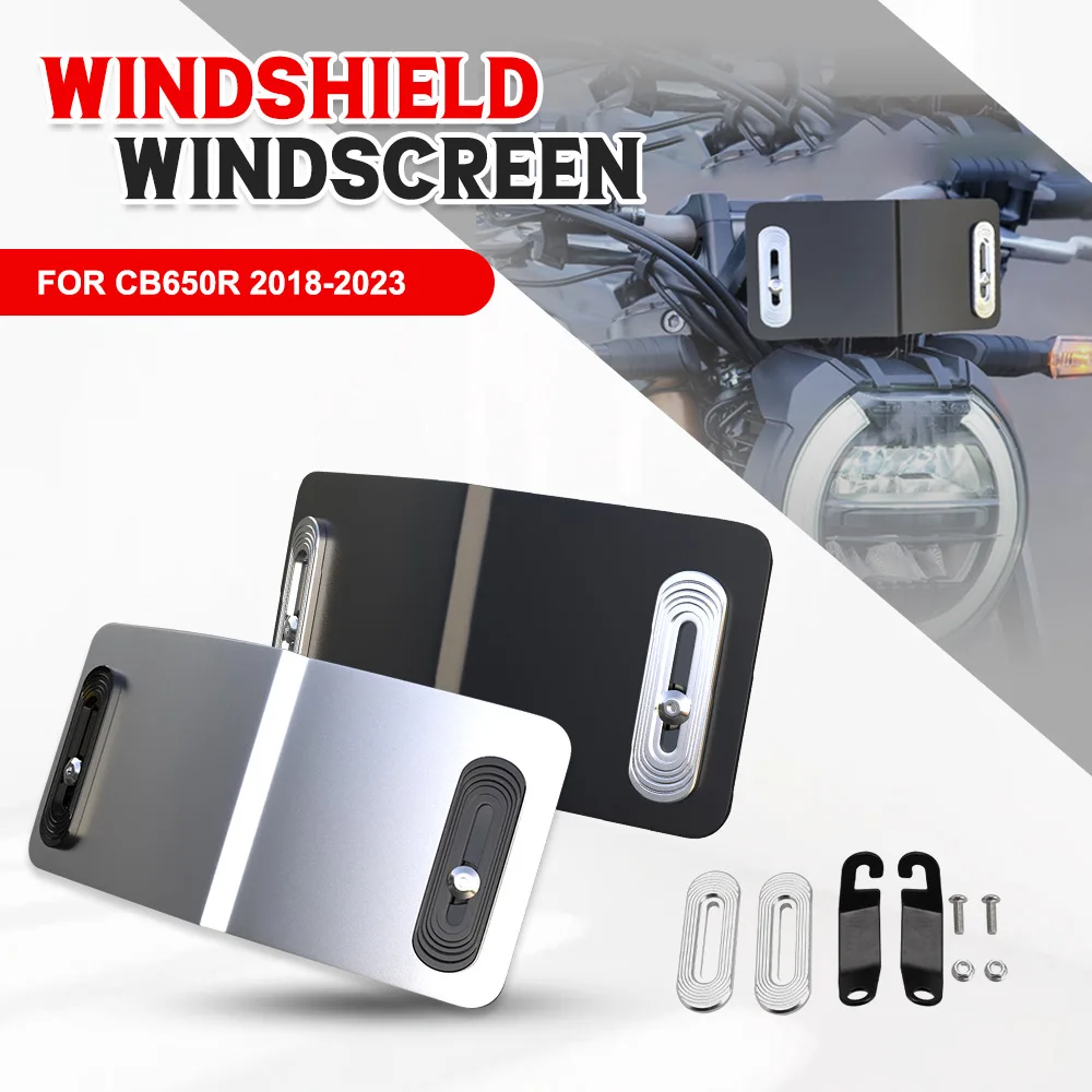 

2023 Motorcycle FOR HONDA CB 650R 650 R CB650R 2018-2022 Sport Screen Windshield Windscreen Wind Shield Deflector Cover 2021