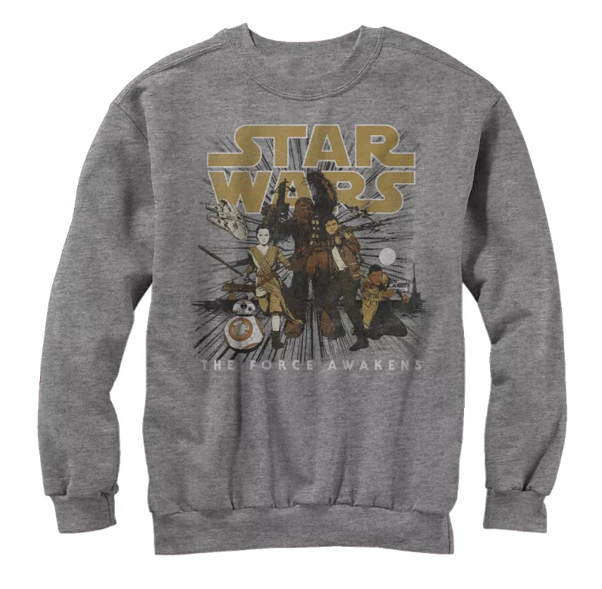 Felpe con cappuccio girocollo stampate da uomo e da donna di fantascienza di Star Wars per l'abbigliamento quotidiano autunnale e invernale, felpe con cappuccio in puro cotone