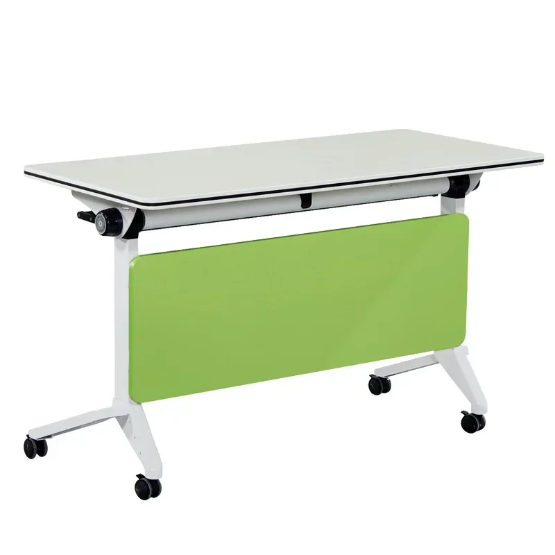 Modern Simple Folding Training Table Long Table Reading Room  Office Conference Table Replica Splicing  Mobile