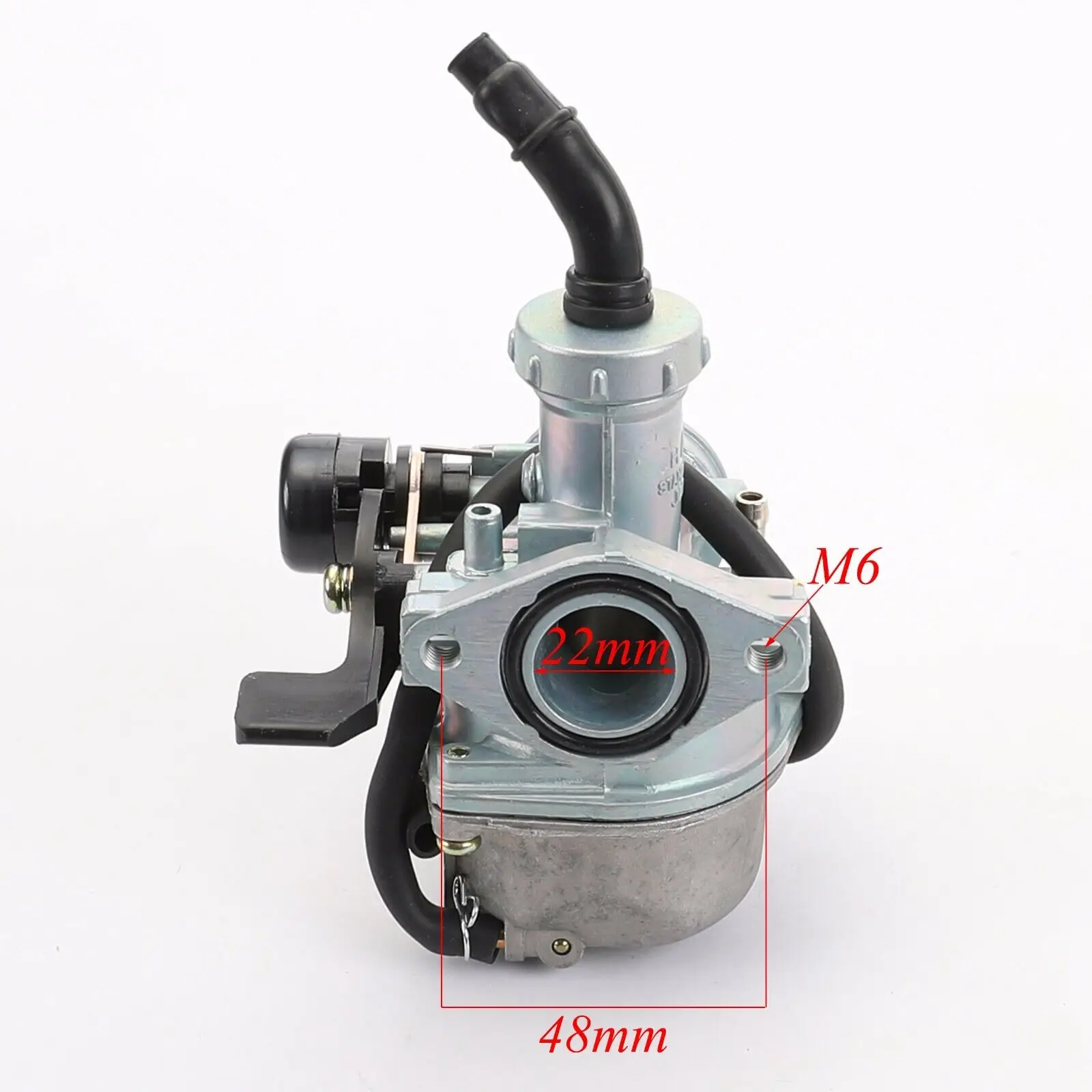 PZ 22mm Carburetor Air Filter Manifold Assembly for 110cc 125cc Pit Dirt Bike CRF50 CRF70 Motorcycle Parts