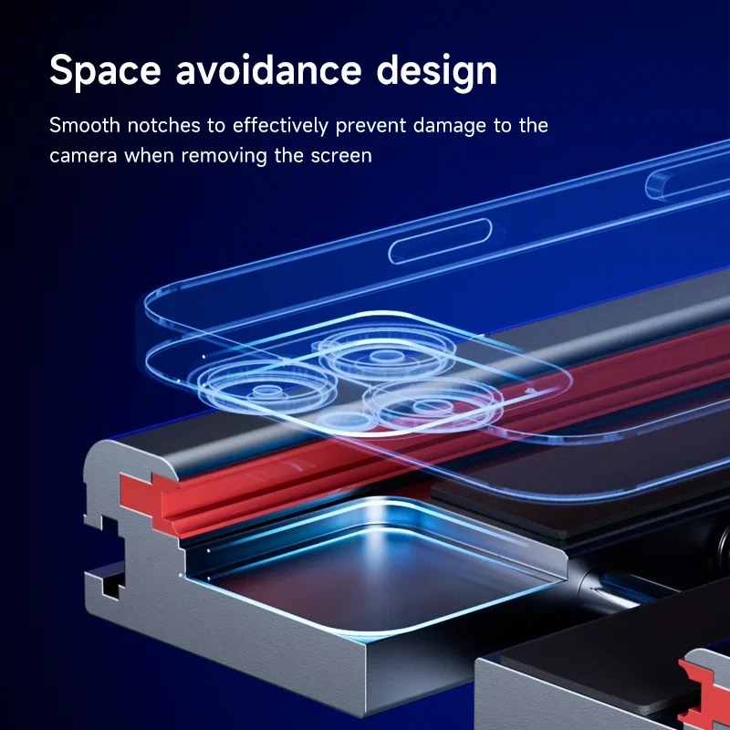 XZZ X4 4in1 Dispositivo di mantenimento della pressione dello schermo LCD multifunzionale per il separatore di rimozione della sospensione laterale