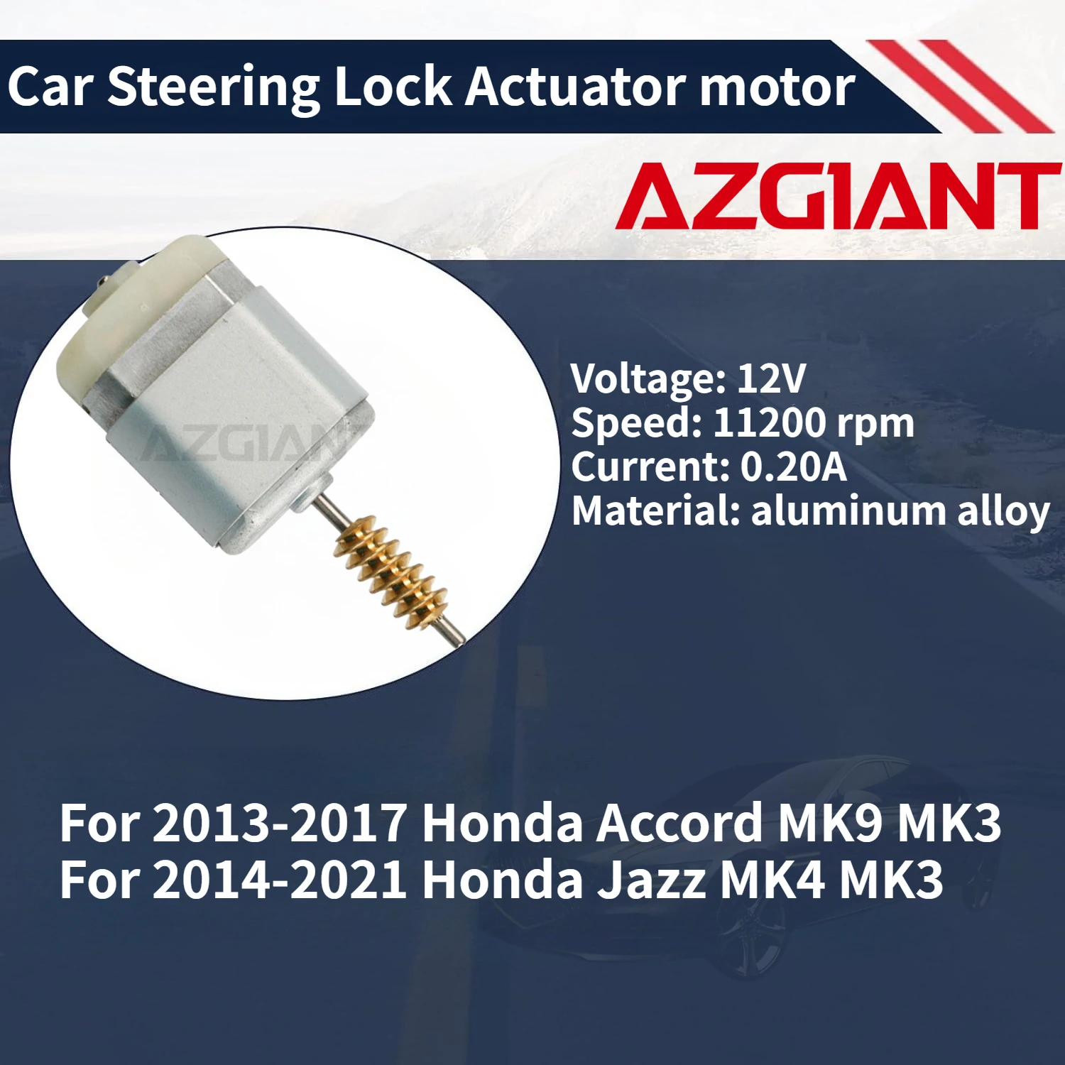 

For 2013-2017 Honda Accord MK9 MK3/Jazz MK4 MK3 2014-2021 AZGIANT Car Steering Lock Actuator motor Brand new high-quality parts
