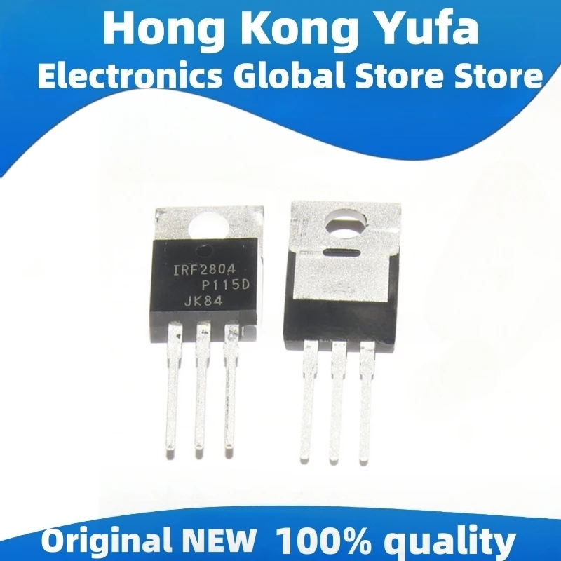 10PCS IRF2804PBF TO-220 Discrete Semiconductor Transistor MOSFET IC Chip With the for module arduino Free Shiping IRF2804