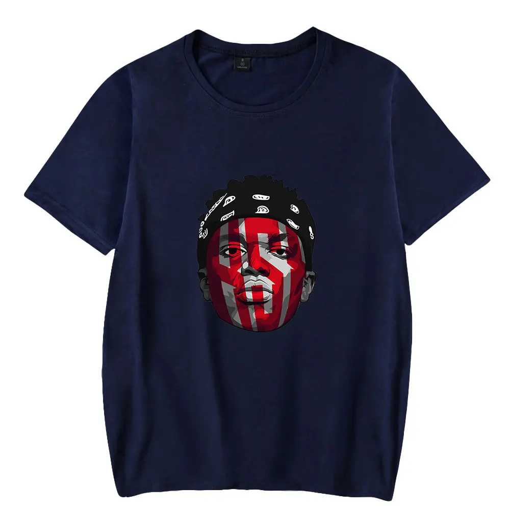 Ksi reino unido britânico rapper 100% algodão camiseta estampado verão dos homens manga curta casual t