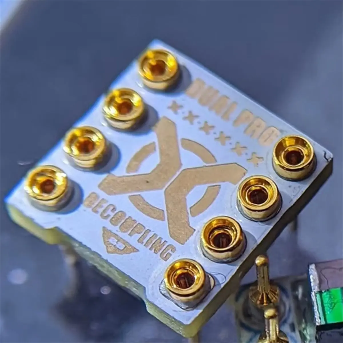 A86G NEW New Hifi Computing Base Operational Amplifier Upgrade Base Decoupling Operational Amplifier Base Wealthy Gold