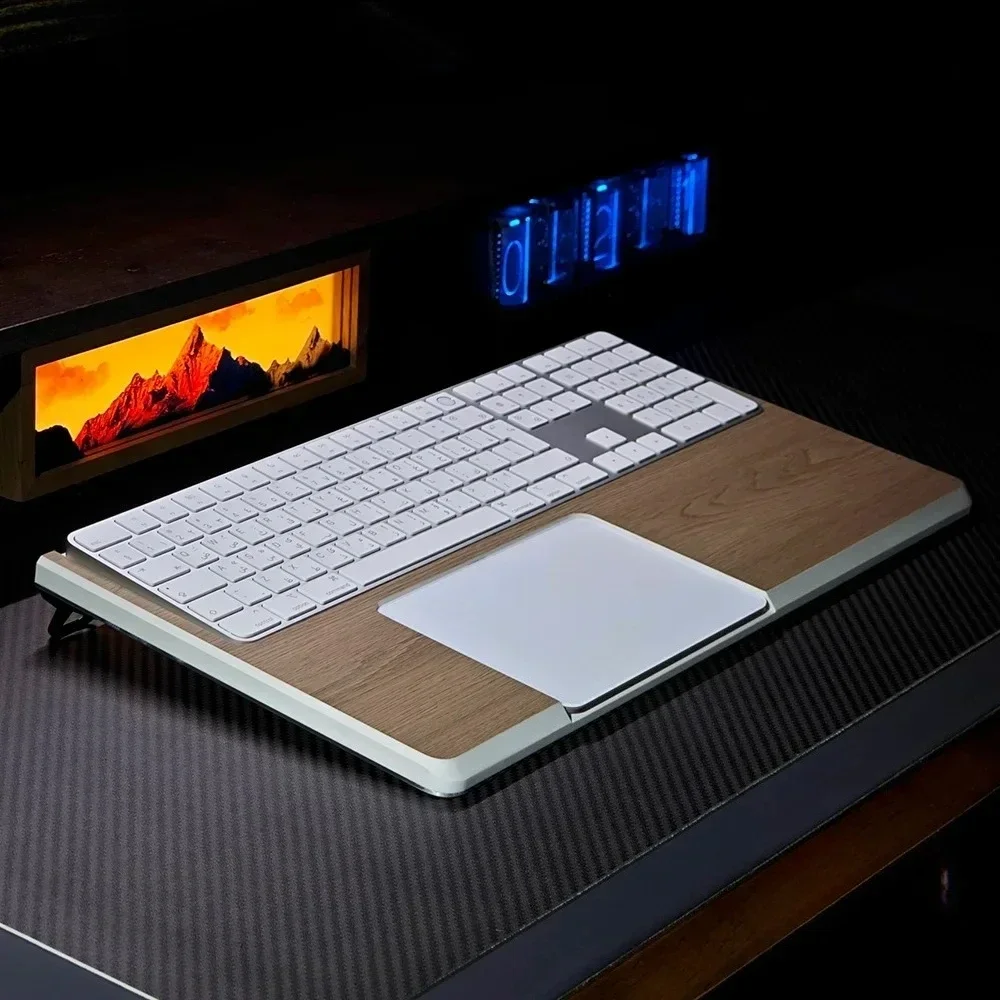 Wrist Support Pad Customized Keyboard & Trackpad Integrated Base Office Accessories for Magic Keyboard Simple Keyboards Stand