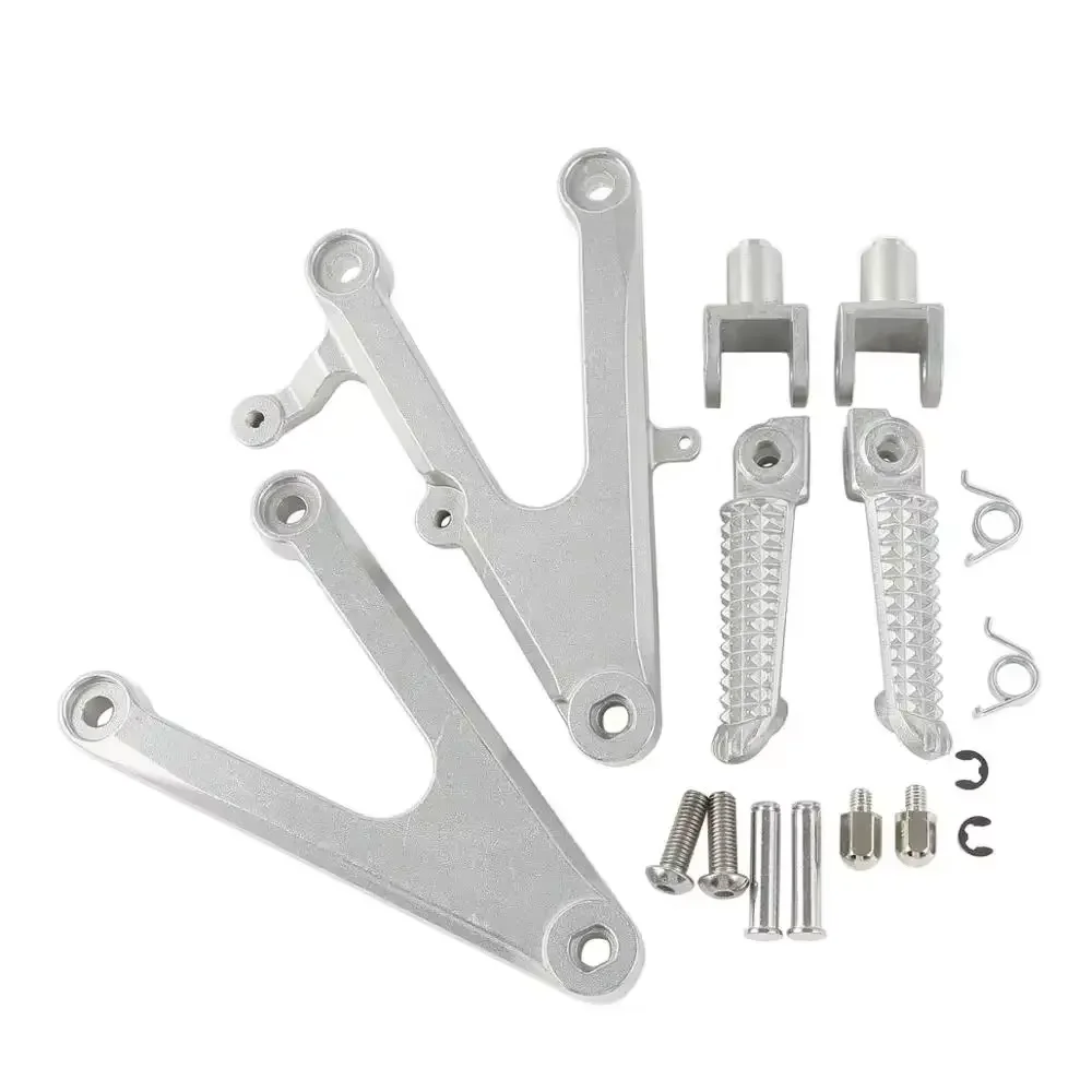 For Yamaha YZF R1 YZFR1 2002-2003 Motorcycle Acsessories Front Foot Pegs Footrest Brackets.