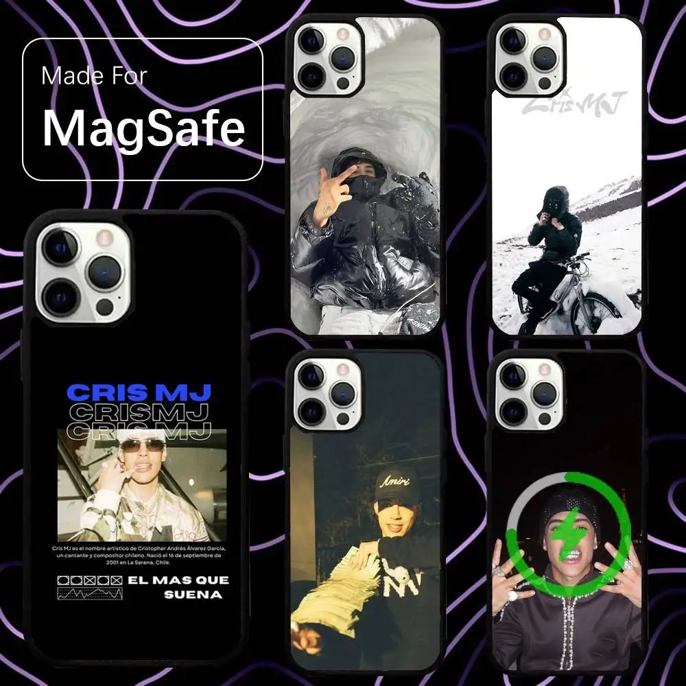 

Cris Mj Apocalipsis Phone Case For iPhone 16,15,14,13,12,11,Pro,Max,Plus,Mini,SE New Magsafe Magnetic Wireless Charging