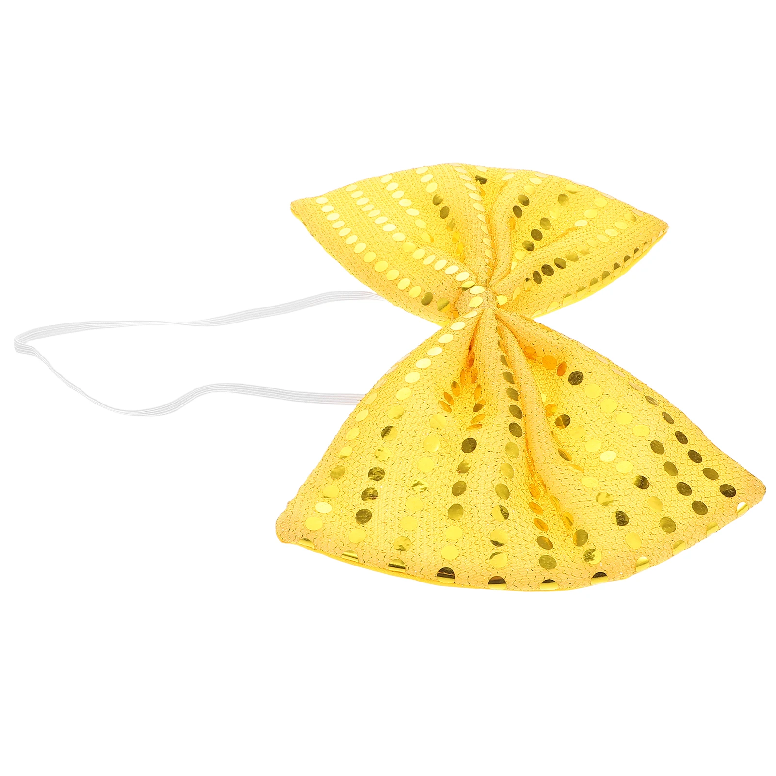 

Sparkly Bow Tie for Halloween Men's Sequin Hair Bow Holiday Glitter Bowtie Pre Tied Fashion Accessory Stage Costume Party Decor