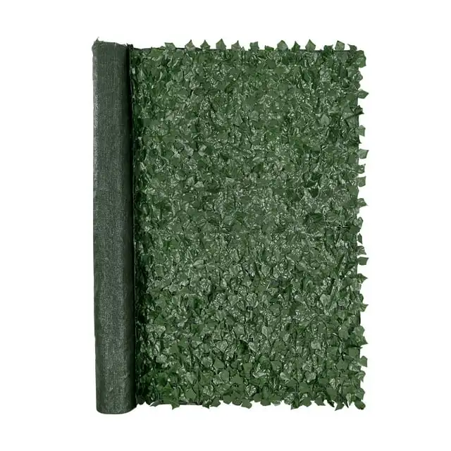

Ivy Privacy Screen, 96x72 inch Synthetic Green Wall, Mesh-Backed Greenery Fence with Durable Joints