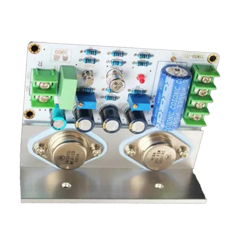 

【Flash Sale】1969 Class A Power Amplifier Board 10-15W Hifi Audio Amplificador With MOT/2N3055 Transistors DIY Kit For Enthusiast