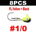 8PCS 1l0 Yellowblack
