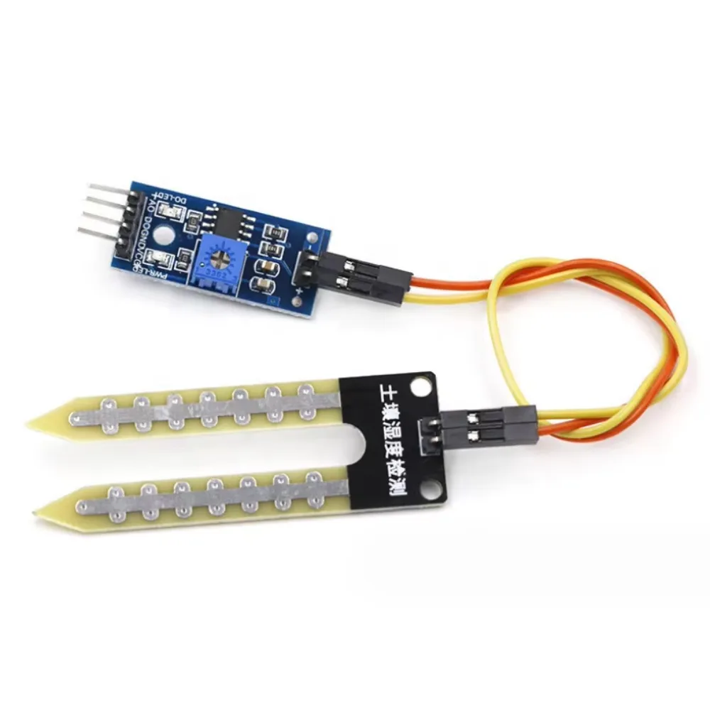 10 stks/partij Bodemvochtmeter detectiemodule Bodemvochtsensor robot intelligente auto