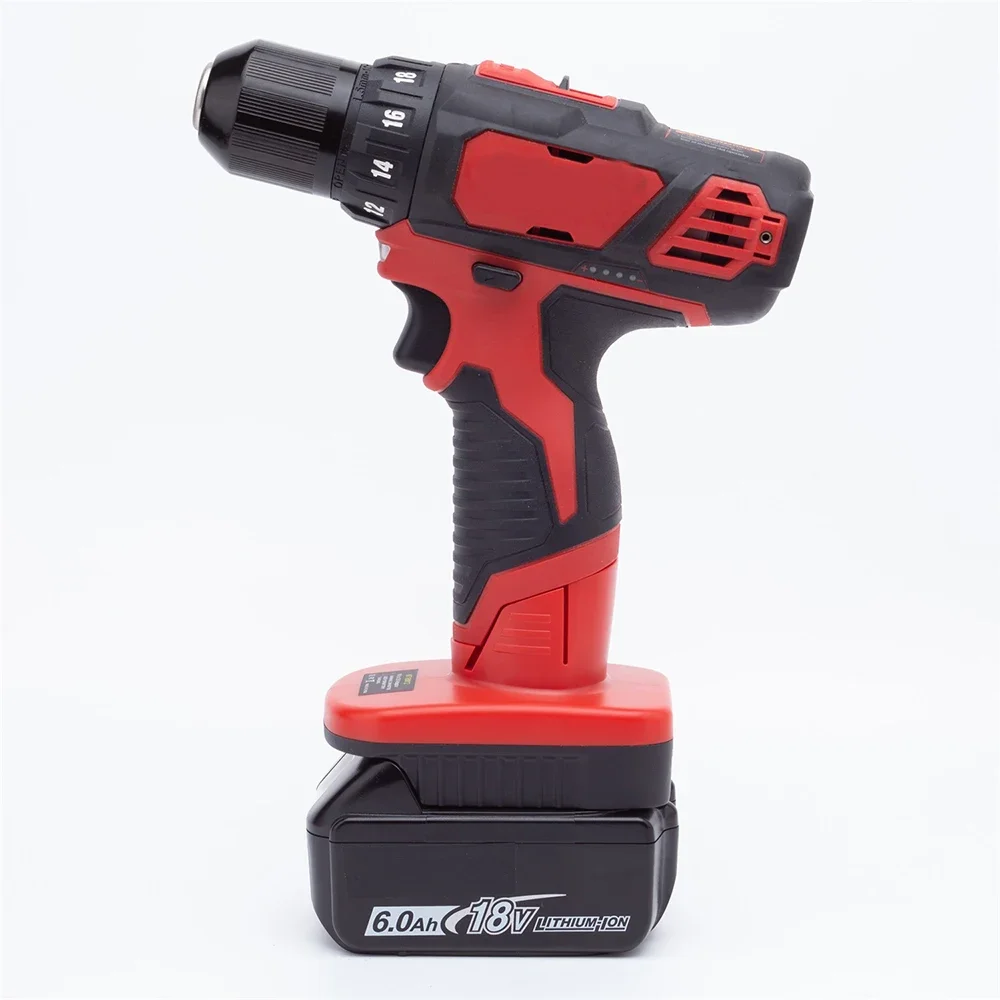Imagem -06 - Bateria Conversor Adaptador Broca Elétrica sem Fio Makita 18v Bateria Li-ion Milwaukee m 12 12v sem Bateria