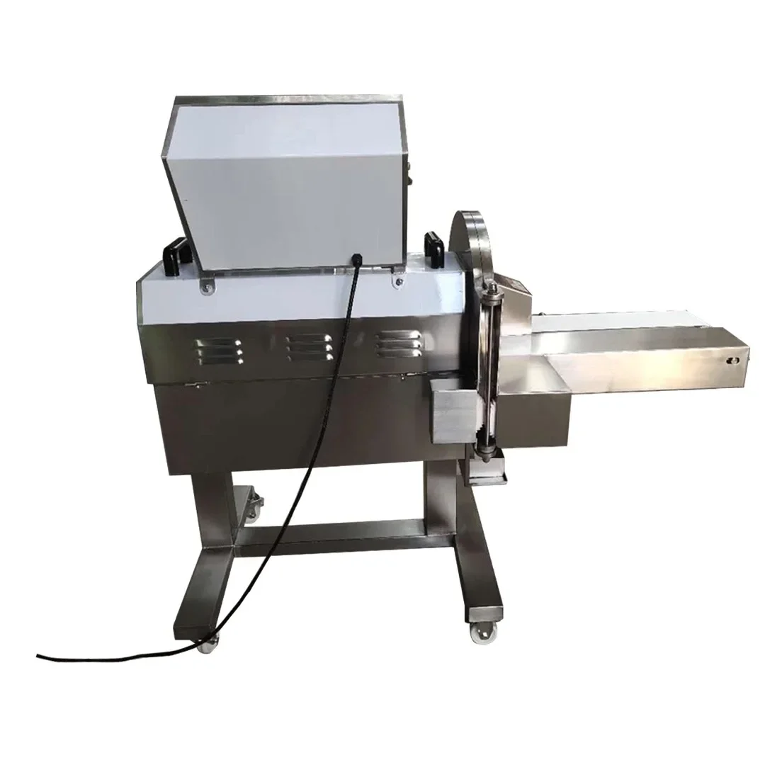 ماكينة تقطيع اللحوم المطبوخة الأوتوماتيكية عالية الجودة، ماكينة تقطيع لحم البقر المطبوخ، ماكينة تقطيع لحم الخنزير المقدد