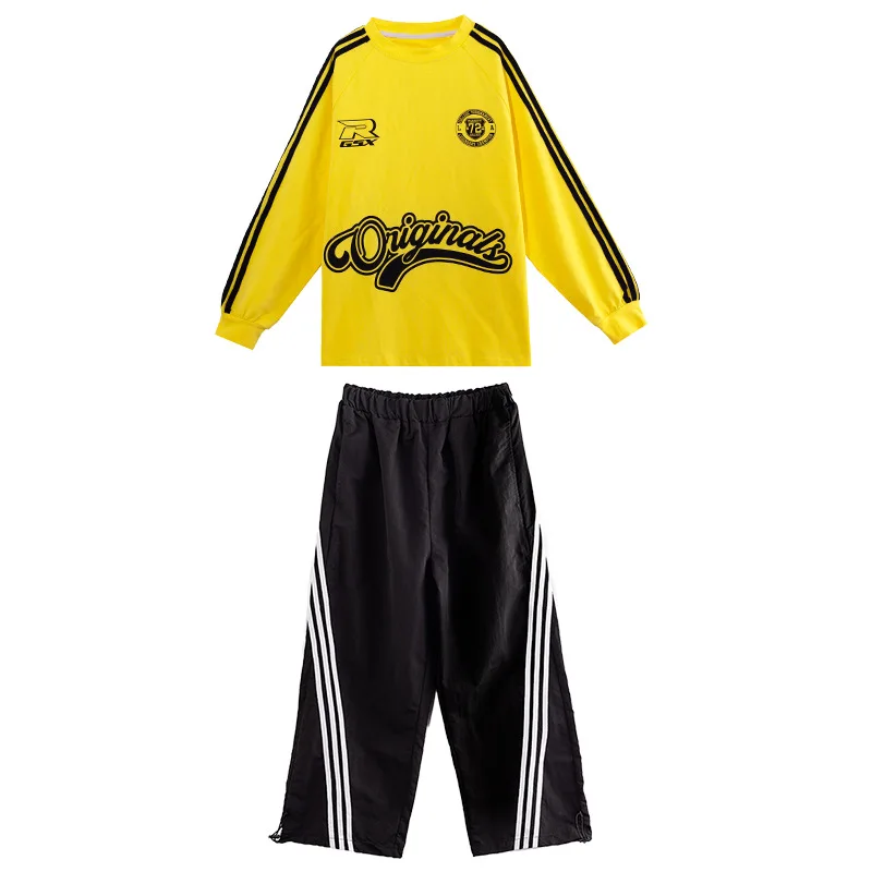 Tute per bambini 2 pezzi Set per ragazzo ragazza T-shirt Pantalone Streetwear Tute sportive Felpa Pantaloni sportivi Abbigliamento Costume